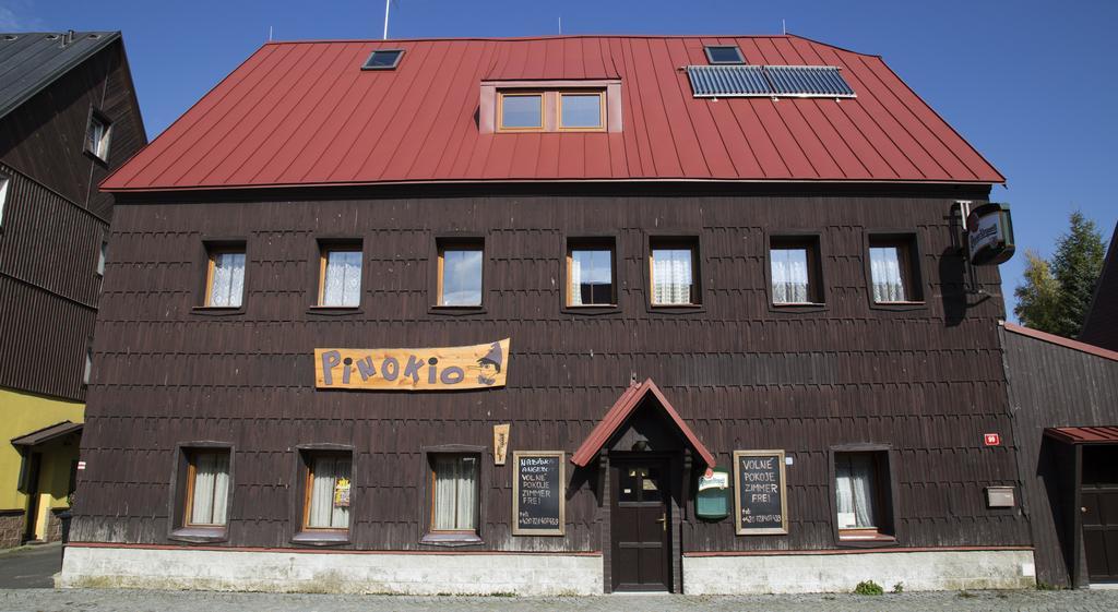 Penzion Pinokio Boží Dar Exterior foto